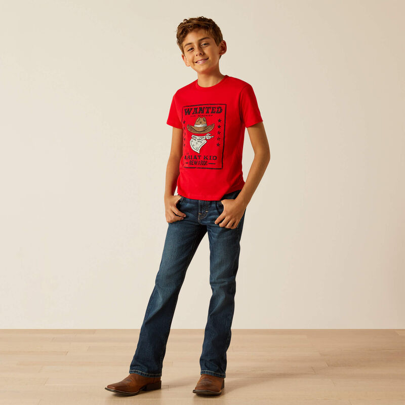 Boy's Ariat Wanted T-Shirt