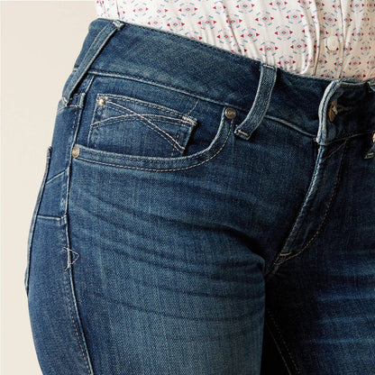 Women's Ariat Mid Rise Ariana Boot Cut Jeans