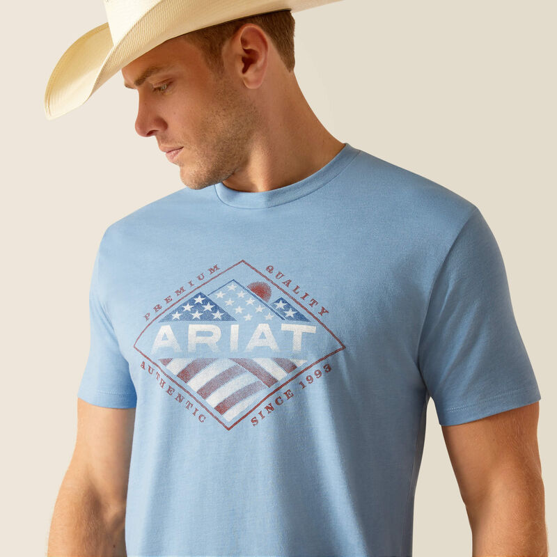 Men's Ariat USA Range T-Shirt
