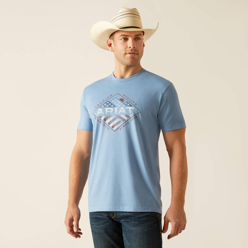 Men's Ariat USA Range T-Shirt