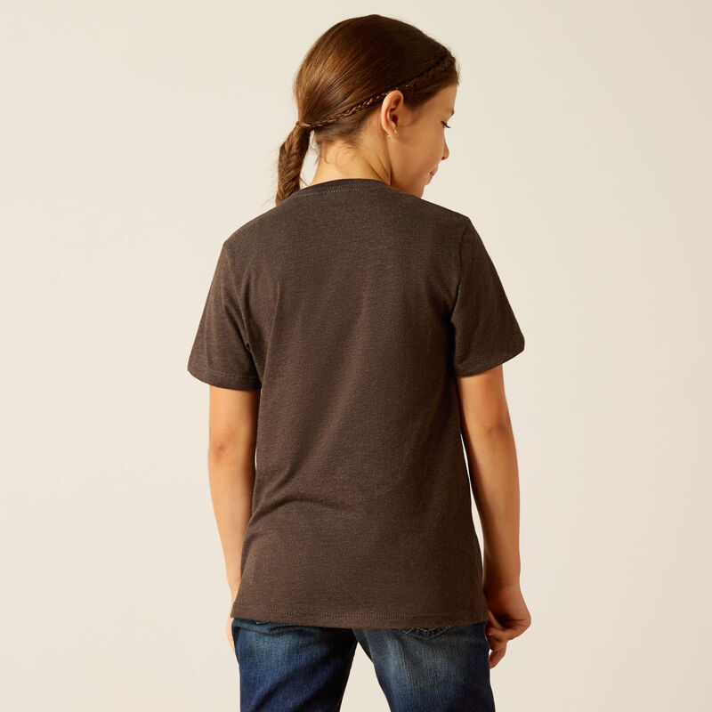 Girl's Ariat Mountain Patterns T-Shirt
