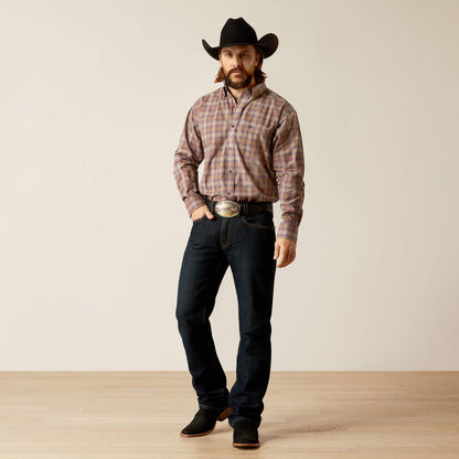 Men's Ariat Pro Series Terry Classic Fit Long Sleeve Shirt