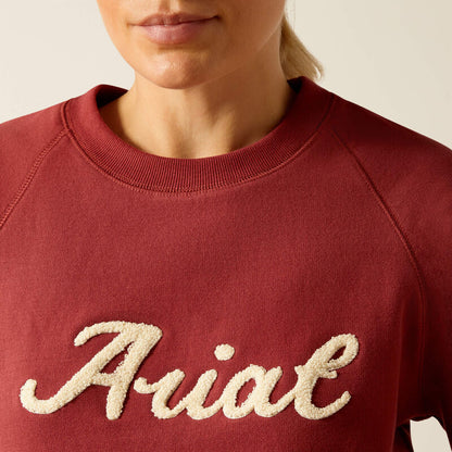 Women's Ariat Benicia Sweatshirt - Burnt Russet