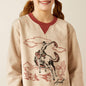 Girl's Ariat Bronc Junior Sweatshirt