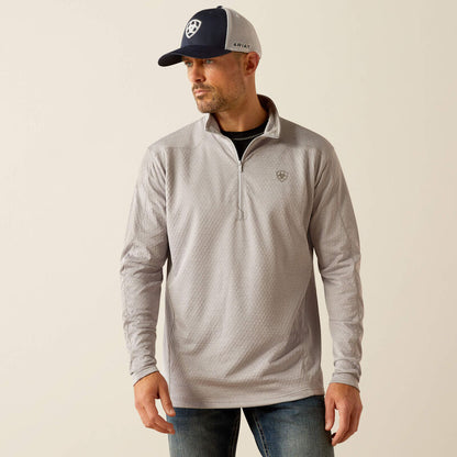 Men's Ariat Hex Fleece 1/2 Zip Baselayer
