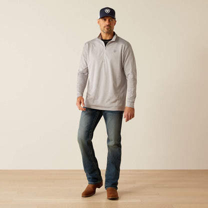 Men's Ariat Hex Fleece 1/2 Zip Baselayer