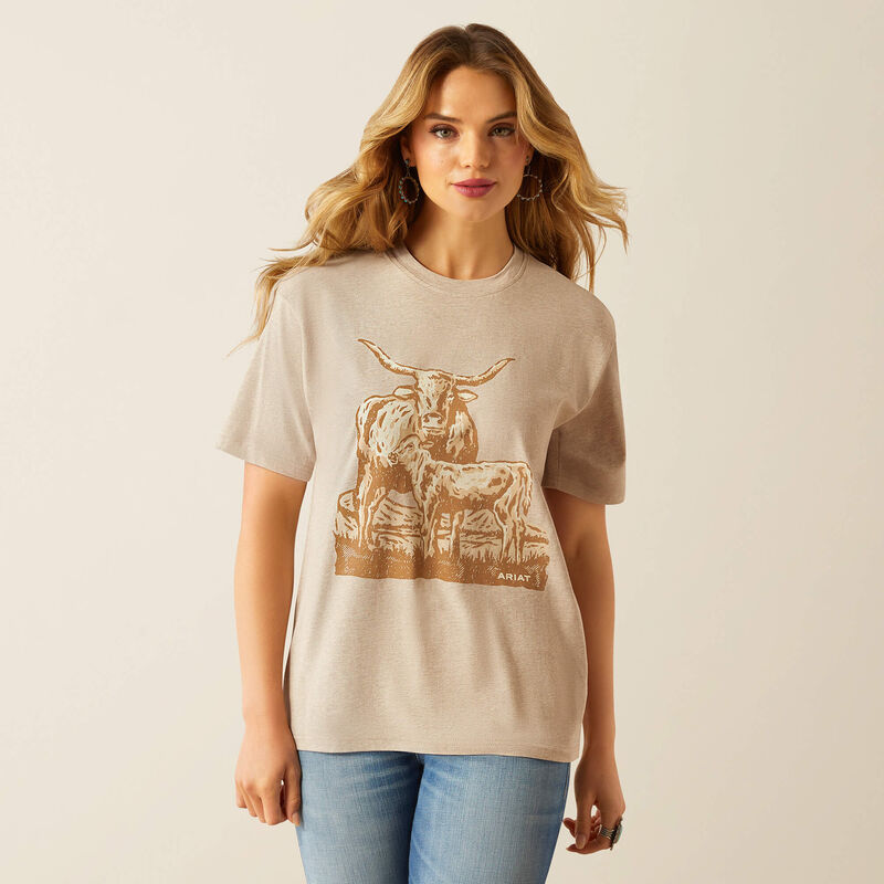 Women's Ariat Longhorn T-Shirt