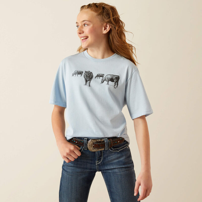 Girl's Ariat Born to Farm T-Shirt