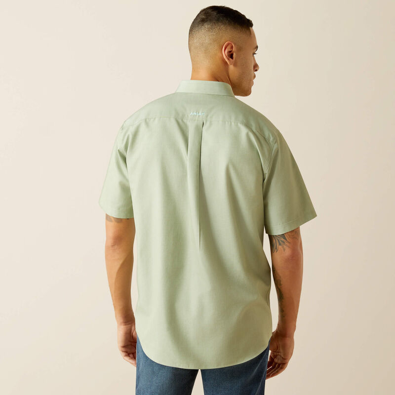 Men's Ariat Wrinkle Free Solid Classic Fit Shirt