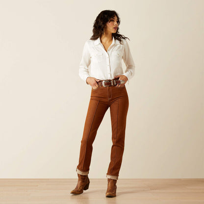 Women's Ariat Ultra High Rise Relaxed Straight Leg Jean