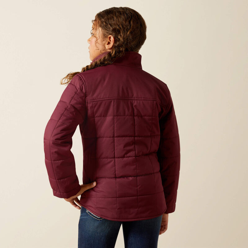 Girl's Ariat Crius Jacket - Windsor Wine