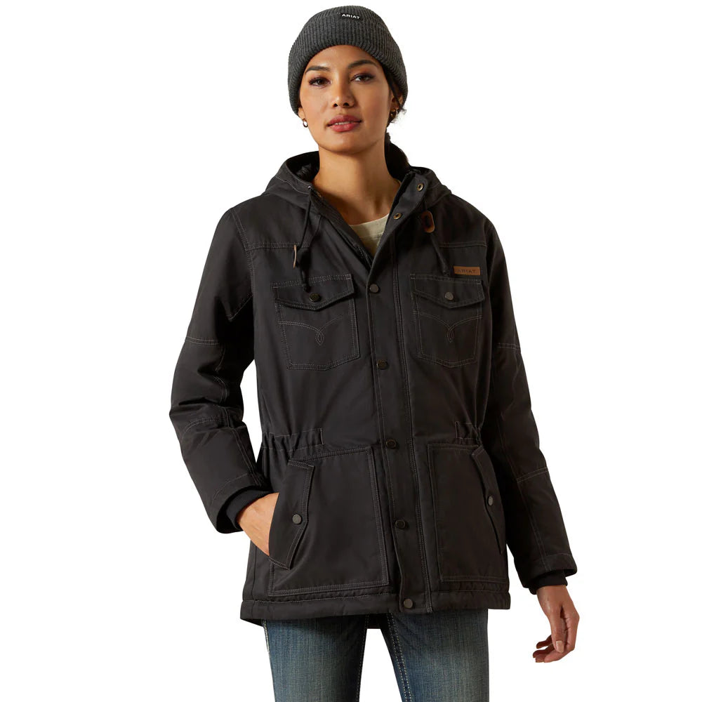 Women's Ariat Grizzly 2.0 Parka - Black