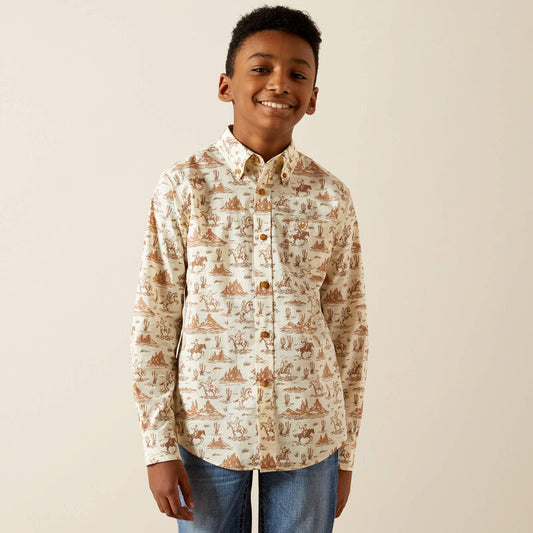Boy's Ariat Saint Classic Fit Shirt