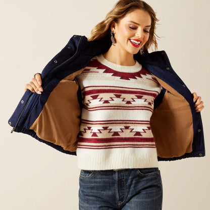 Women's Ariat Western Swirls Vest