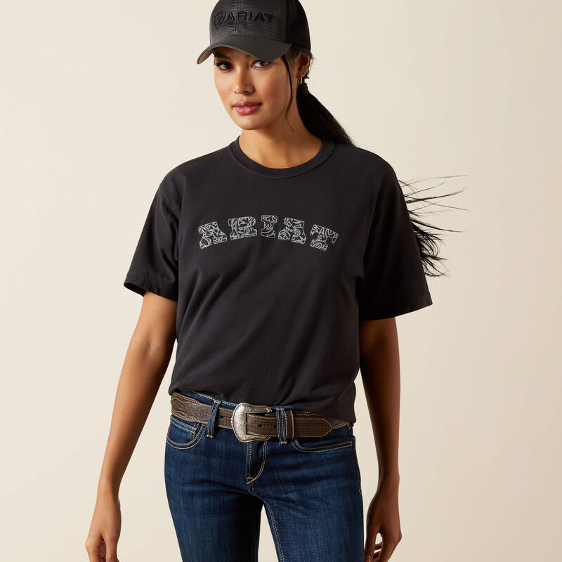 Women's Ariat Boot Stitch Logo T-Shirt