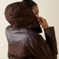 Women's Ariat Frontier Puffer Jacket - Mole Brown
