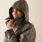 Women's Ariat Drizzle Rain Coat - Grey Dune