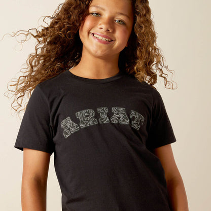Girl's Ariat Boot Stitch Logo T-Shirt