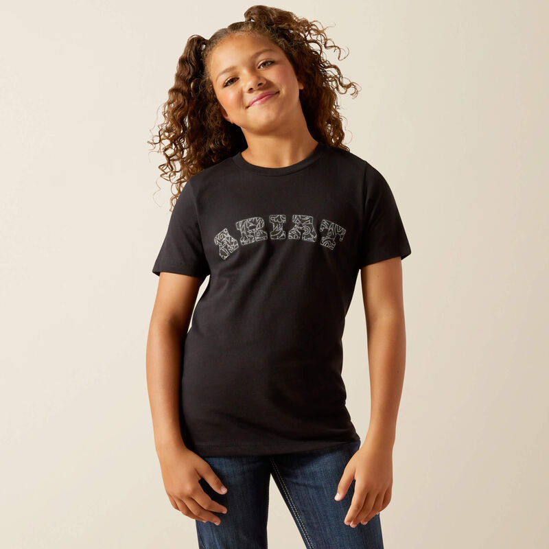 Girl's Ariat Boot Stitch Logo T-Shirt