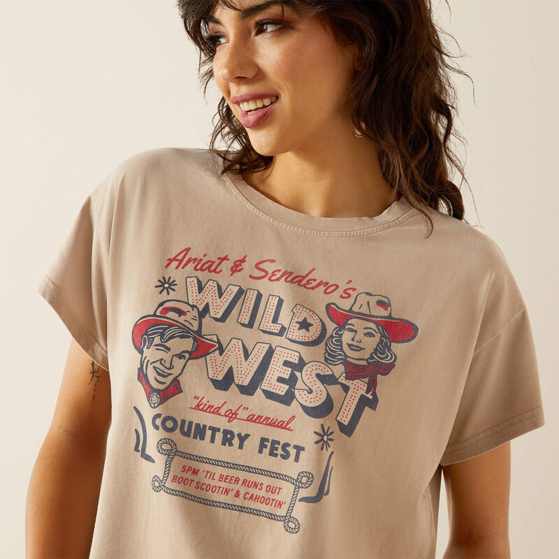 Women's Ariat Sendero x Ariat Wild West Country Fest T-Shirt