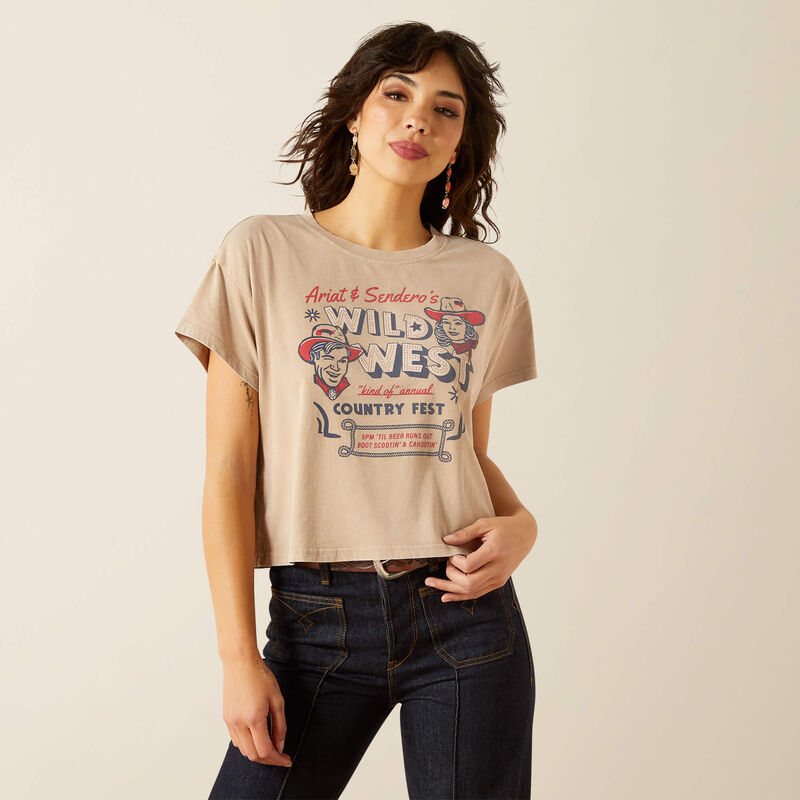 Women's Ariat Sendero x Ariat Wild West Country Fest T-Shirt