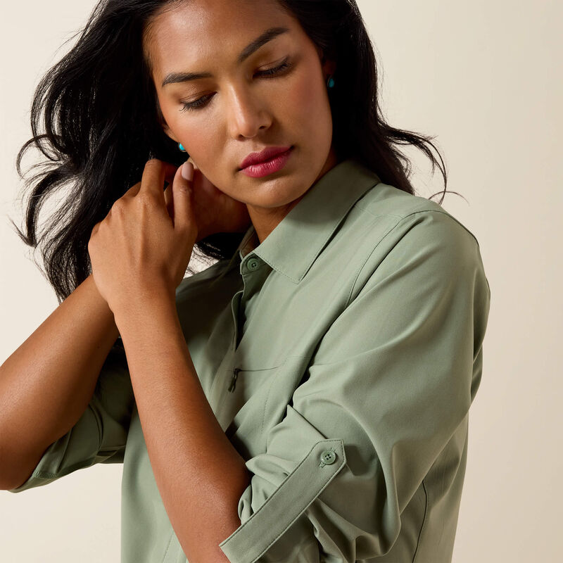 Women's Ariat VentTEK Shirt - Sea Spray