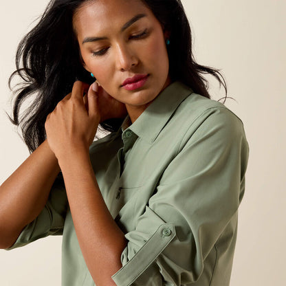 Women's Ariat VentTEK Shirt - Sea Spray