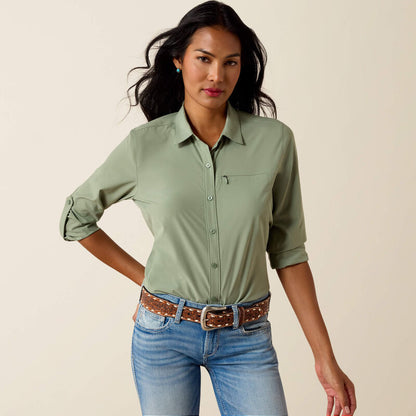 Women's Ariat VentTEK Shirt - Sea Spray