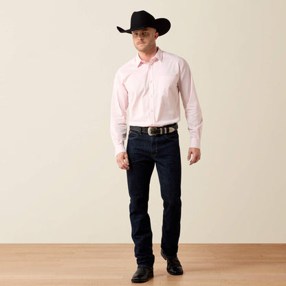 Men's Ariat Everything Classic Fit Shirt - Icy Pink