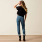 Women's Ariat Perfect Rise Silvie Straight Leg Jeans - Glenwood