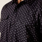 Men's Ariat Printed VentTEK Western Fitted Snap Shirt