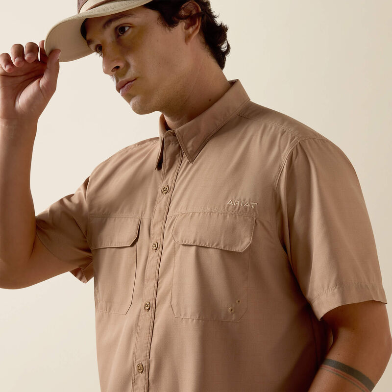 Men's Ariat VentTEK Outbound Fitted Shirt - Cartouche