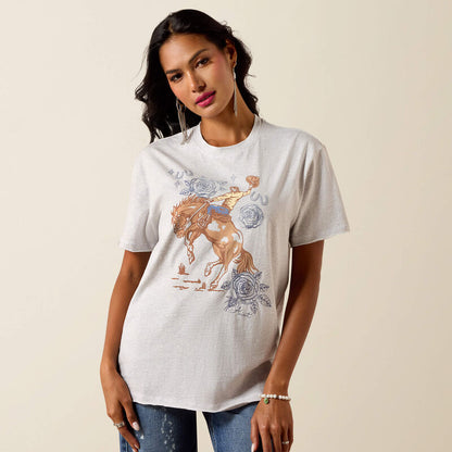 Women's Ariat Cowboy Rose Graphic T-Shirt
