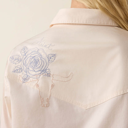 Women's Ariat Ashville Embroidered Snap Shirt