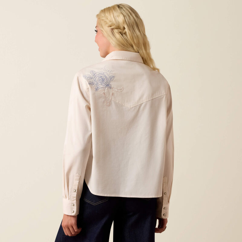 Women's Ariat Ashville Embroidered Snap Shirt