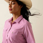 Women's Ariat VentTEK Shirt - Rose Sorbet Stripe