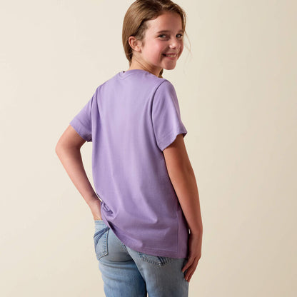 Girl's Ariat Dirt is Glitter T-Shirt