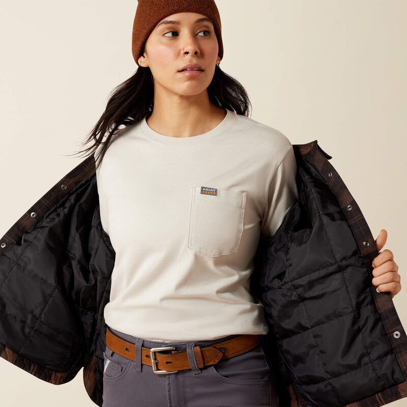 Women's Ariat Rebar Flannel Insulated Jacket