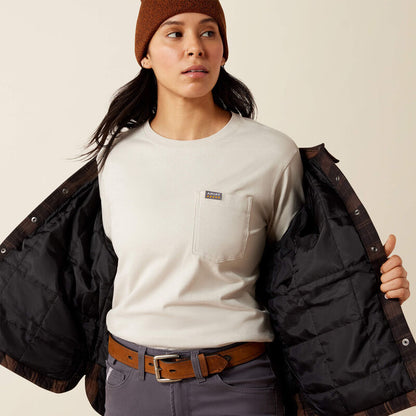 Women's Ariat Rebar Flannel Insulated Jacket