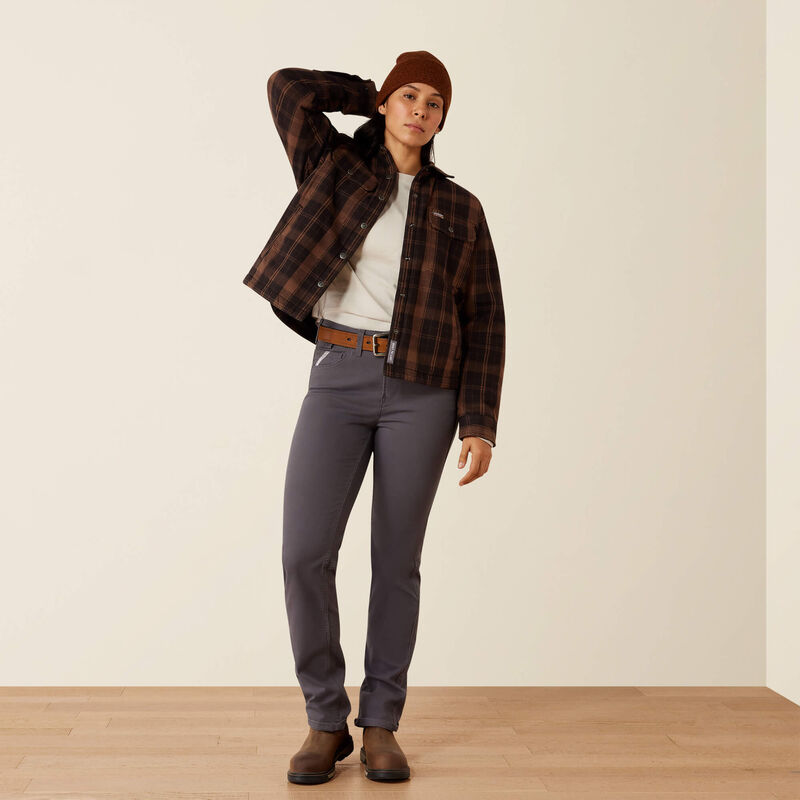 Women's Ariat Rebar Flannel Insulated Jacket