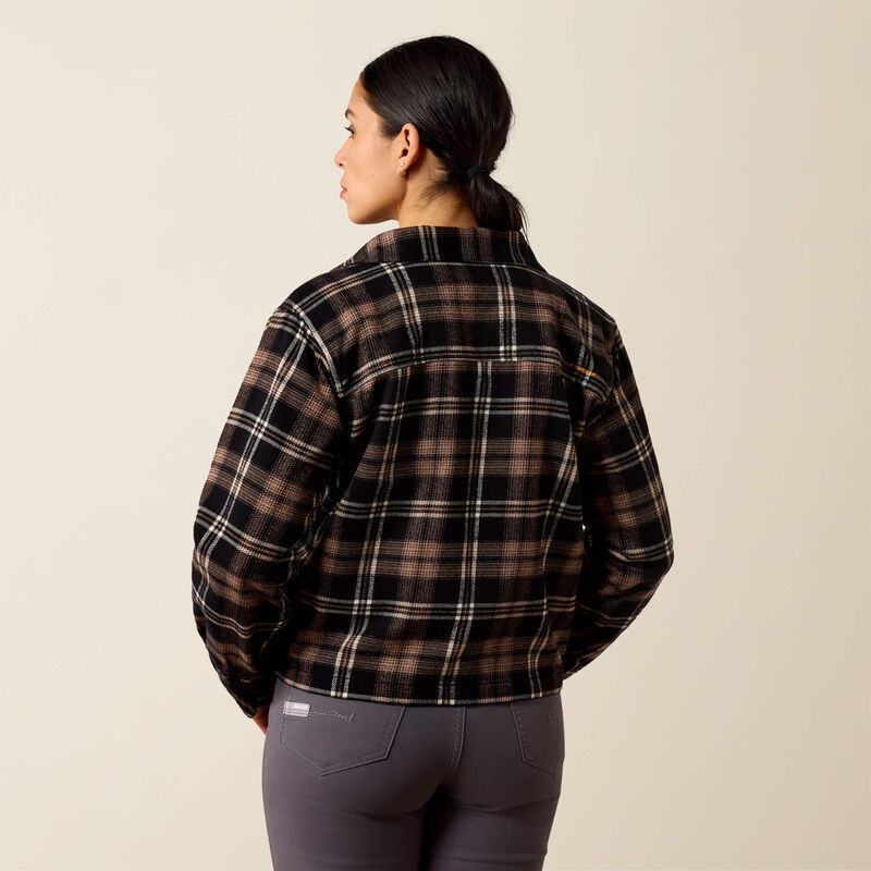 Women's Ariat Rebar Heavy Flannel Work Shirt