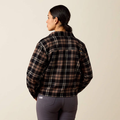Women's Ariat Rebar Heavy Flannel Work Shirt