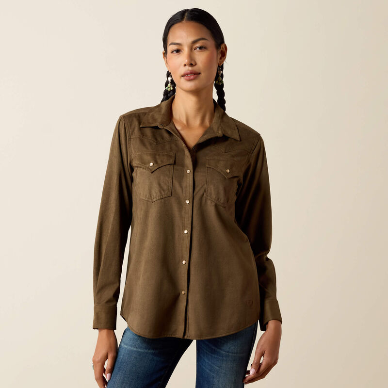 Women's Ariat Autumn Drift Western Snap Shirt