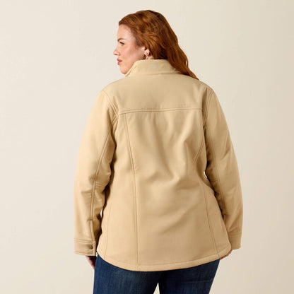Women’s Ariat Berber Back Softshell Jacket - Irish Cream