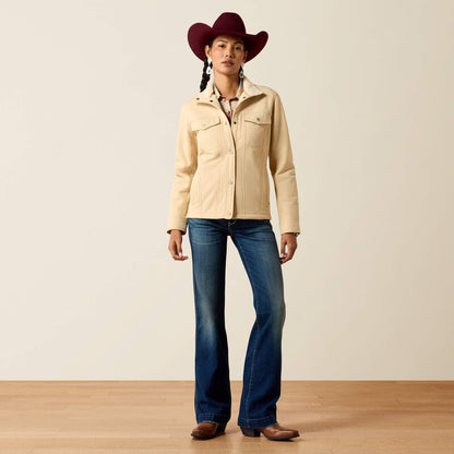 Women’s Ariat Berber Back Softshell Jacket - Irish Cream