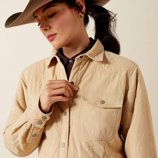 Women's Ariat Obispo Lightweight Insulated Jacket - Irish Cream