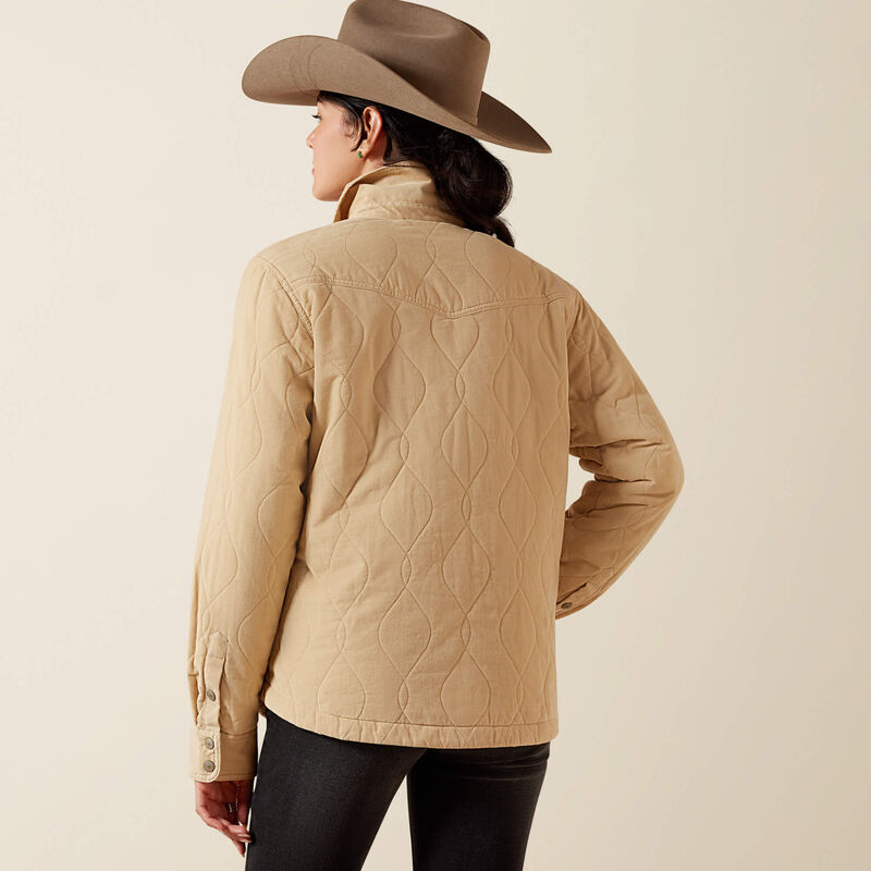 Women's Ariat Obispo Lightweight Insulated Jacket - Irish Cream