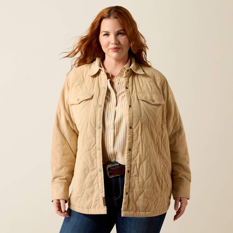 Women's Ariat Obispo Lightweight Insulated Jacket - Irish Cream