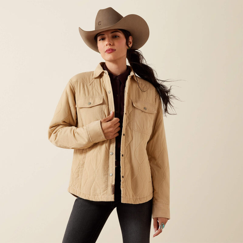 Women's Ariat Obispo Lightweight Insulated Jacket - Irish Cream