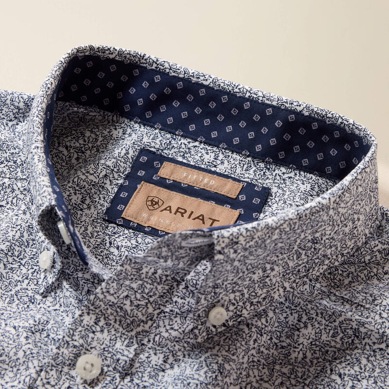 Men's Ariat Wrinkle Free Willard Fitted Shirt